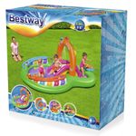Medence Bestway® 53117, Sing 'n Splash, gyermek, felfújható játszótér, 295x190x137 cm