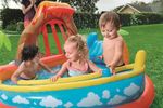 Pool Bestway® 53069, Lava Lagoon, children's, inflatable play center, 265x265x104 cm