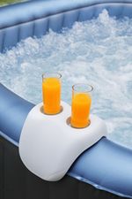 MSpa Set MSpa® B0301350, 2x headrest, cup holder, silicone