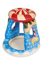 Paddling Pool Bestway® 52270, Candyville, children's, inflatable, with canopy, 91x91x89 cm