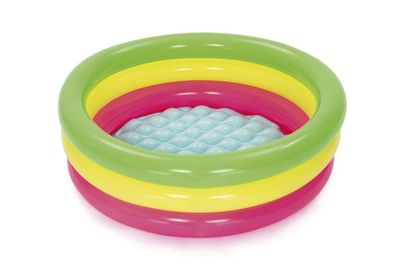 Medence Bestway® 51128, Summer, gyermek, felfújható, szivárványos, 70x24 cm