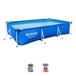 Medence Bestway® Steel Pro™ 56411, papírszűrős szűrés, 300x201x66 cm