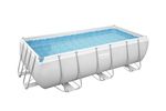 Medence Bestway® Power Steel™, 56442, homokszűrő, létra, 404x201x100 cm