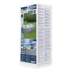 Medence Bestway® Power Steel™ 56710, papírszűrős szűrés, létra, takaróponyva, 549x274x122 cm