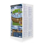 Pool Bestway® Power Steel™ Vista Series 56977, cartridge filtration, ladder, cover, ChemConnect™ dis