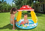 Pool Intex® 57114, Mushroom, for children, inflatable, with sunshade, 102x89 cm