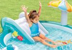 Pool Intex® 57165, Gator play center, children's, inflatable, 201x170x84 cm