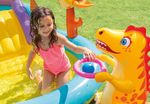 Bazénik Intex® 57135, Dinoland play center, detský, nafukovacie detské ihrisko, 302x229x112 cm