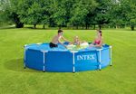 Pool Intex® Metal Frame 28202, cartridge filtration, 305x76 cm