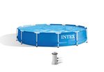 Pool Intex® Metal Frame 28212, cartridge filtration, 366x76 cm