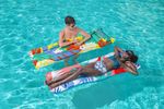 Inflatable Bestway® 44033, Fashion Floating Mat, assorted colors, for water, 183x69 cm