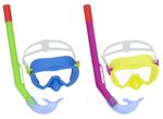 Set Bestway® 24036 Crusader Essential Snorkel Mask, assorted colors, snorkeling set, goggles, for wa