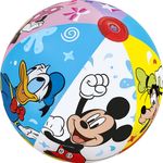 Labda Bestway® 91098, Mickey&Friends, strand, gyermek, felfújható, vízbe, 51 cm