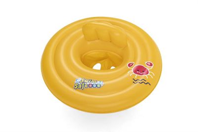Úszó Bestway® 32096, Baby seat, gyermek, felfújható, kerek gyermeküléssel, vízbe, 69 cm
