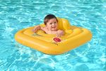 Float Bestway® 32050, Baby support, children's, inflatable, square seat for children, for water, 76