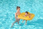 Float Bestway® 32050, Baby support, children's, inflatable, square seat for children, for water, 76