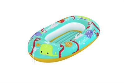 Csónak Bestway® 34009, Happy Crustacean, gyermek, felfújható, 119x79 cm