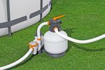 Szűrőrendszer Bestway® FlowClear™ 58486, homok, medencéhez, 11355 liter/óra