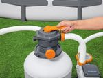 Filter Pump Bestway® FlowClear™ 58486, sand, for pool, 11355 lit./h