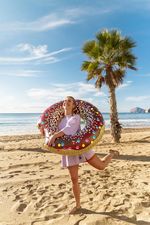 Úszógumi Bestway® 36118, Donut, gyerek, felfújható, vízbe, 107 cm