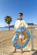 Kruh Bestway® 36118, Donut, detský, nafukovací, koleso do vody, 107 cm