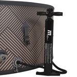 Pezsgőfürdő MSpa® Frame Mono-Eco, LED, 6 személyes, 173x65 cm