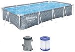 Bazén Bestway® Steel Pro Set, 3.66m x 2.01m x 66cm, čerpadlo, filtrácia