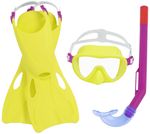 Snorkeling Set Bestway® 25039 Crusader Essential, assorted colors, with goggles and fins