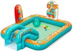 Bestway® Retro Groove Play Center children's inflatable pool, 193x152x74 cm