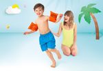Rukávniky Intex® 58642EU, Deluxe, detské, nafukovacie, do vody, 3-6 rokov, 23x15 cm