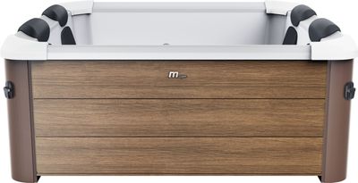 Pezsgőfürdő MSpa® Frame Amber Aero PLUS, 6 személyes, 1150 liter, 180x180x65 cm