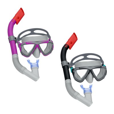 Szemüveg Bestway® 24029, Dominator Snorkel Mask, vegyes színek, úszó, búvárkodáshoz, vízbe