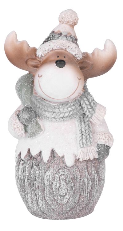 Postavička MagicHome Vianoce, Sob, polyresin, 15,3 cm