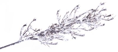 Vetvička MagicHome Vianoce, Twig.SnoWhite, biela, 22x43 cm