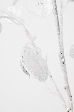 Branch MagicHome Christmas, MoneyPlant.White, white, 56x107 cm