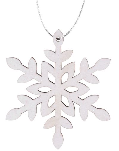 Dekorácia MagicHome Vianoce Woodeco, Hviezdičky, 7 cm, bal. 4 ks