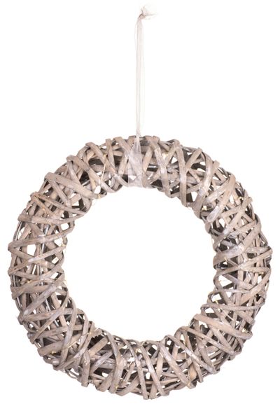 Dekorácia MagicHome Vianoce Wildeco, Veniec, 40 LED, 30x7 cm