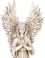 Decoration MagicHome, Praying Angel, polyresin, for grave, 16.5x10x36 cm