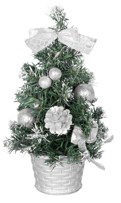 Tree MagicHome Xm5276, 30 cm, pine, silver