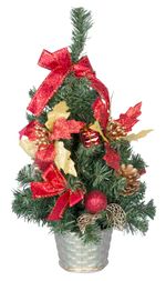 Tree MagicHome, 40 cm, pine, green/red