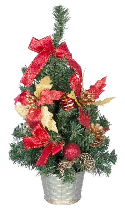 Tree MagicHome, 40 cm, pine, green/red