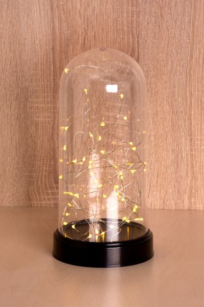 Cupola MagicHome DomeLight, 50xLED, 13.5x27 cm, Clear Dome, Steady, 3xAA