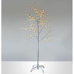 Díszfa MagicHome Cherry Tree, 192 fehér LED, egyszerű világítás, 230 V, 50 Hz, IP44, kültéri, L-1,80