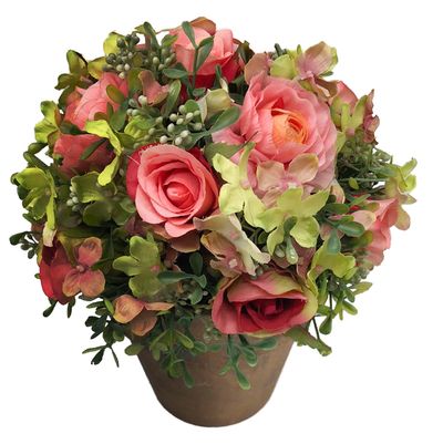 Succulent Bouquet Roma MagicHome, 25 cm, pot - paper