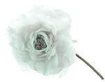 Flower MagicHome, peony, green, stem, flower size: 16 cm, flower length: 24 cm, pack of 6 pcs