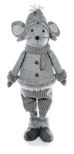 Christmas decoration XmMS99, Mouse with cap, 057 cm