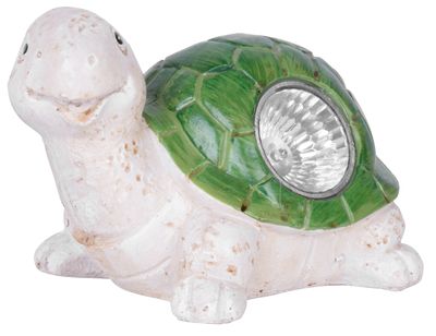 Strend Pro Gecco dekoráció, teknősbéka, 17 x 13 x 13 cm, poligyanta, napelemes, 1 LED, AA