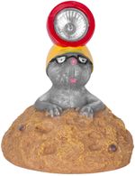 Solar lamp mole, 13x13x17 cm, 2 LEDs, AAA