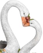 Decoration Gecco W1943, Swans, magnesium, 44 cm
