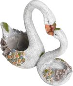 Dekorácia MagicHome Gecco, Labute, magnesia, 49x23x45 cm